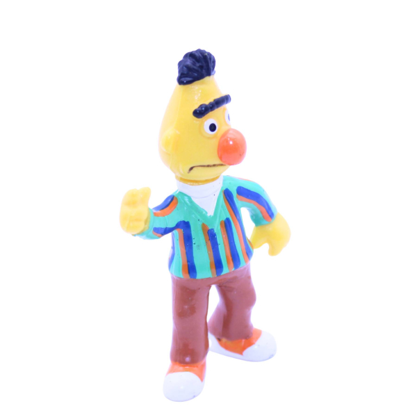 Sesamstraße PVC Figur „Bert“ – Bullyland 1980er – Vintage – handbemalt